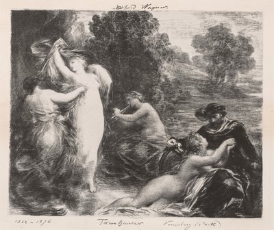 Venusberg alkotó: Ignace Henri Jean Fantin Latour