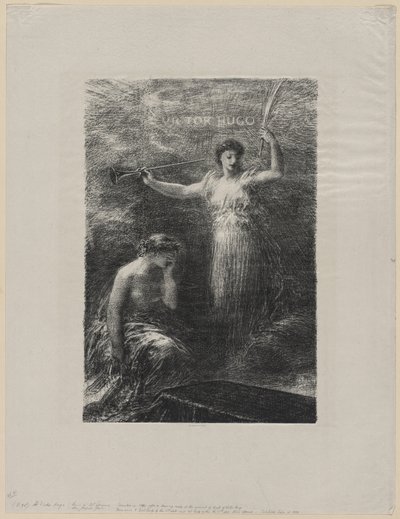 Victor Hugónak alkotó: Ignace Henri Jean Fantin Latour