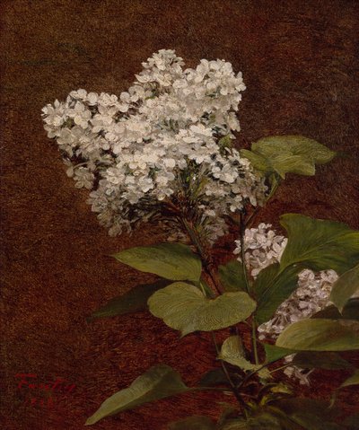 Fehér Lilák alkotó: Ignace Henri Jean Fantin Latour
