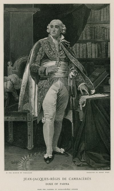Jean-Jacques-Regis de Cambaceres alkotó: Henri-Frederic Schopin