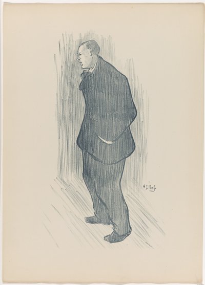 Mévisto, a Le Café-Concertből alkotó: Henri-Gabriel Ibels