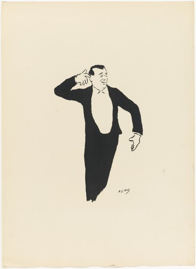 Paulus, a Le Café-Concertből alkotó: Henri-Gabriel Ibels