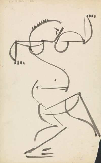 Táncoló figura alkotó: Henri Gaudier Brzeska