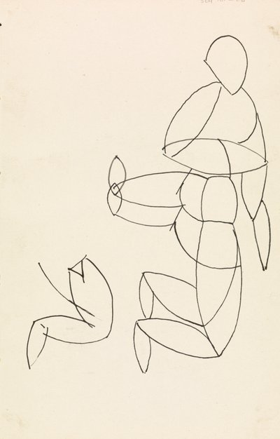 ábra Tanulmány alkotó: Henri Gaudier-Brzeska