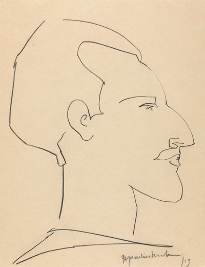 Horatius Brodszkij alkotó: Henri Gaudier Brzeska
