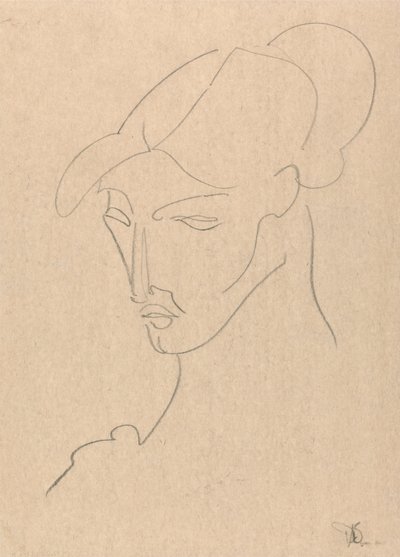 Egy nő portréja alkotó: Henri Gaudier-Brzeska