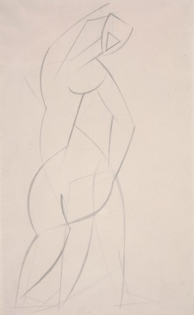 Untitled (Study for Red Stone Dancer) alkotó: Henri Gaudier-Brzeska