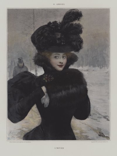 LHiver (téli) alkotó: Henri Gervex