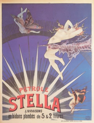 Stella Petroleum / Plakat 1897 alkotó: Henri Gray
