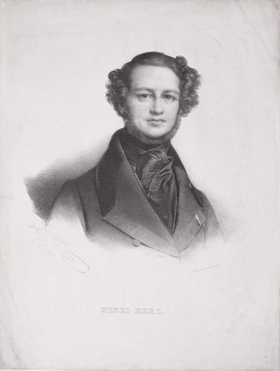 Henri Herz (1803-88) alkotó: Henri Grevedon