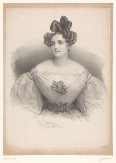Portret van Madame Nolté alkotó: Henri Grevedon
