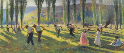 A négy évszak: nyár, a kaszások alkotó: Henri Jean Guillaume Martin
