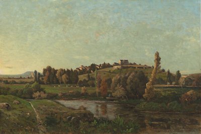 Auvergne-i táj, 1870. alkotó: Henri-Joseph Harpignies