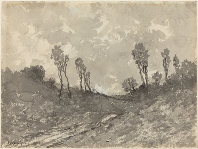Út Hérissonnál alkotó: Henri-Joseph Harpignies