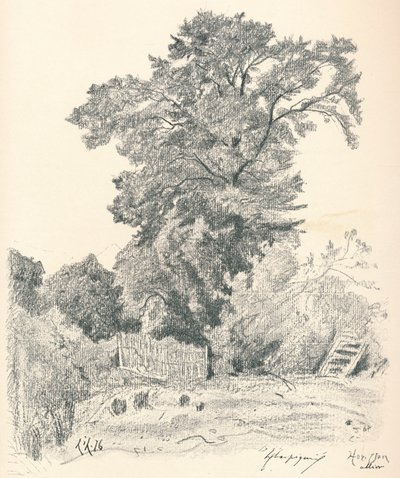 Study of Trees, c1839-1898, 1898 alkotó: Henri-Joseph Harpignies