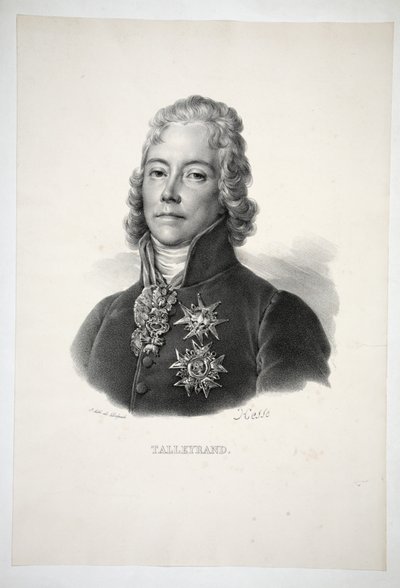 Talleyrand, kocsma. 1821 alkotó: Henri Joseph Hesse