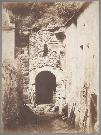A Troglodyte Farm mögött alkotó: Henri Le Secq