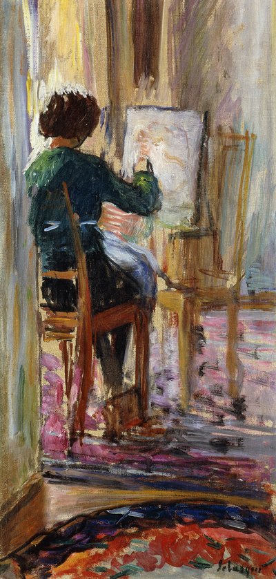 A művész lánya; A művész lánya, alkotó: Henri Lebasque