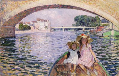 A csónakban, 1903 alkotó: Henri Lebasque