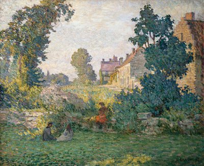 Champetre jelenet, 1894 alkotó: Henri Lebasque