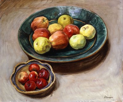 Csendélet almával; Természet Morte aux Pommes, 1926 körül alkotó: Henri Lebasque