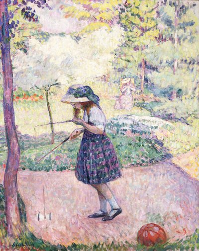 A Diabolo játék alkotó: Henri Lebasque