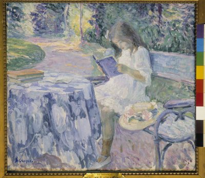 Az olvasó (olaj, vászon) alkotó: Henri Lebasque