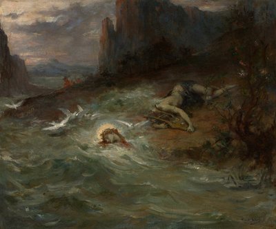 Orpheusz halála alkotó: Henri Leopold Levy