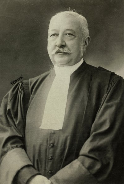 Albert Salle portréja (fotó) alkotó: Henri Manuel