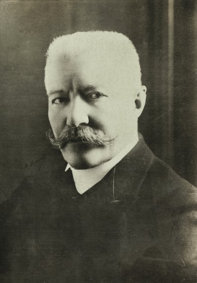 Charles Jonnart , vatikáni nagykövet portréja 1921-ben (fotó) alkotó: Henri Manuel
