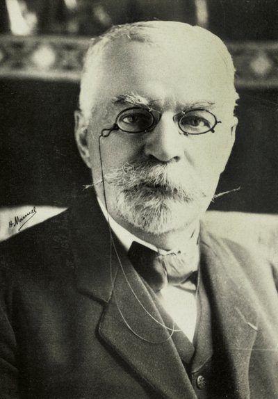 Edouard Quenu portréja (fénykép) alkotó: Henri Manuel