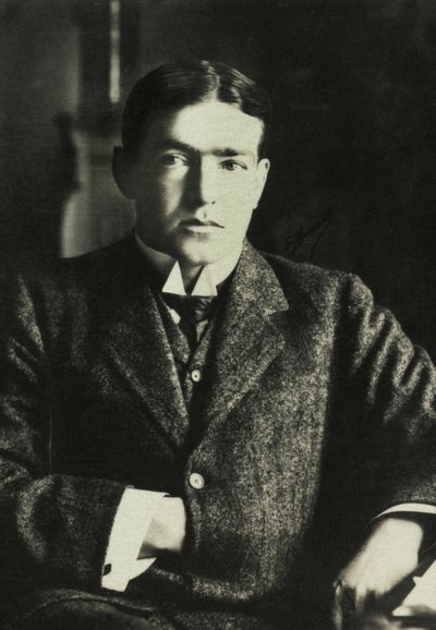 Ernest Shakleton portréja, 1905 körül (fotó) alkotó: Henri Manuel