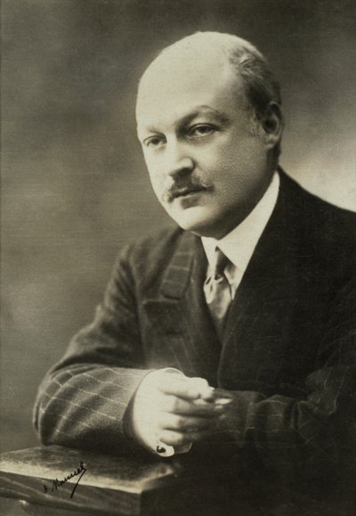 Fernand Vanderem portréja (fénykép) alkotó: Henri Manuel