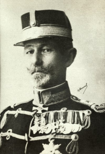 Alexandre Averesco tábornok portréja (fénykép) alkotó: Henri Manuel