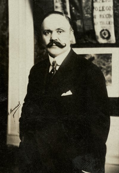 Louis Loucheur portréja (fénykép) alkotó: Henri Manuel