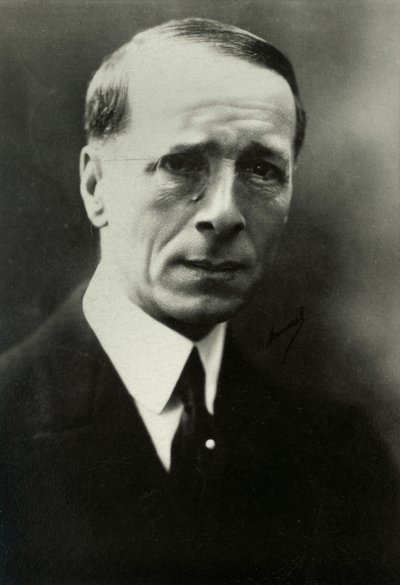 Marcel Boulenger portréja (fotó) alkotó: Henri Manuel