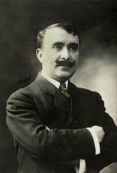 Miguel Zamacois portréja (fénykép) alkotó: Henri Manuel