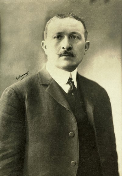 Rene Viviani portréja (fotó) alkotó: Henri Manuel