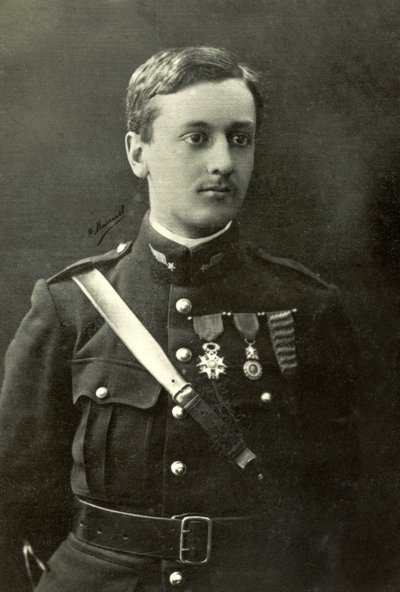 Georges Guynemer pilóta portréja (fotó) alkotó: Henri Manuel