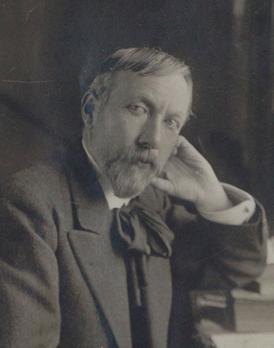 Gabriel Pierné zeneszerző portréja 1863-1937, 1910. alkotó: Henri Manuel