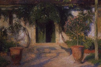 Bejárat egy házba alkotó: Henri Martin