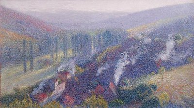 Labstide du Vert, 1930 körüli (olaj, vászon) alkotó: Henri Martin