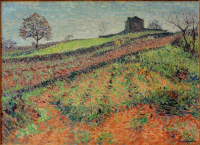 Vidéki táj alkotó: Henri Martin
