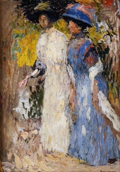 A séta; La Promenade, alkotó: Henri Martin
