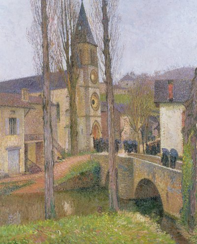 A mise ideje a Labastide du Vertben alkotó: Henri Martin