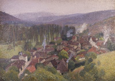 Kilátás a Bastide-re alkotó: Henri Martin