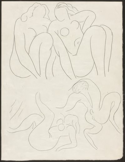 A Faun délután, tizenötödik lemez a Poesies de Mallarmé-ból alkotó: Henri Matisse