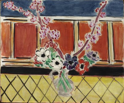 Anemones és barackvirágok alkotó: Henri Matisse