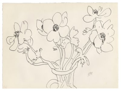 Anémonok vázában alkotó: Henri Matisse