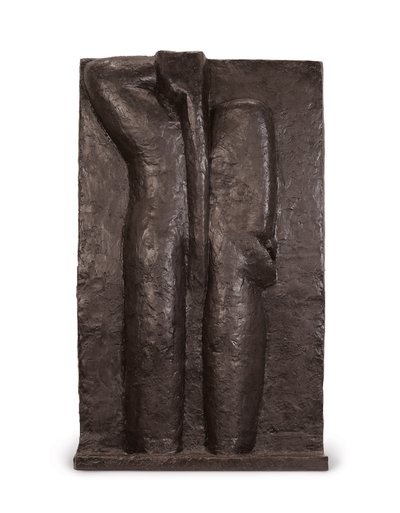 Vissza IV, 1930 körül ; 1978 (bronz, sötétbarna patinával) alkotó: Henri Matisse